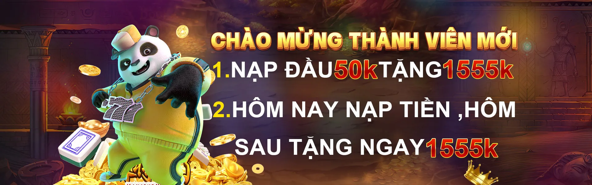 Hình ảnh chính Nổ Hũ 777rick với biểu tượng jackpot và tiền vàng