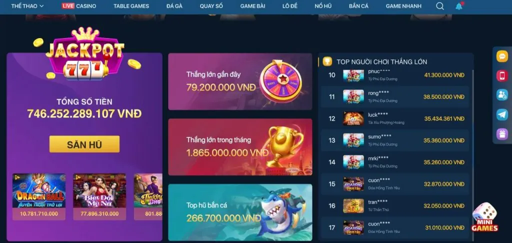 Sự Kiện Đặc Biệt Theo Mùa 777rick